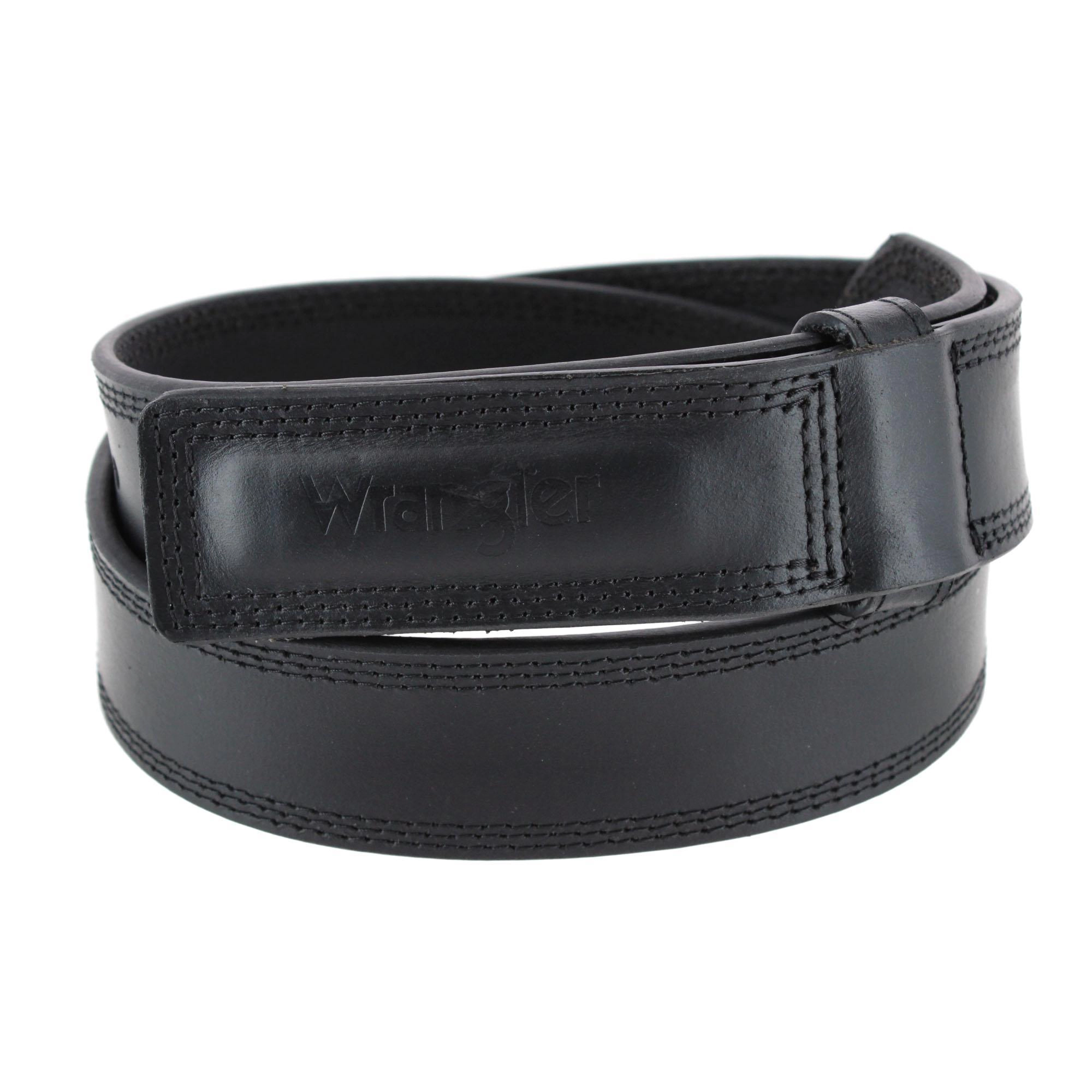 Wrangler Men's 1.5 Inch Mechanics No Scratch Leather Work Belt