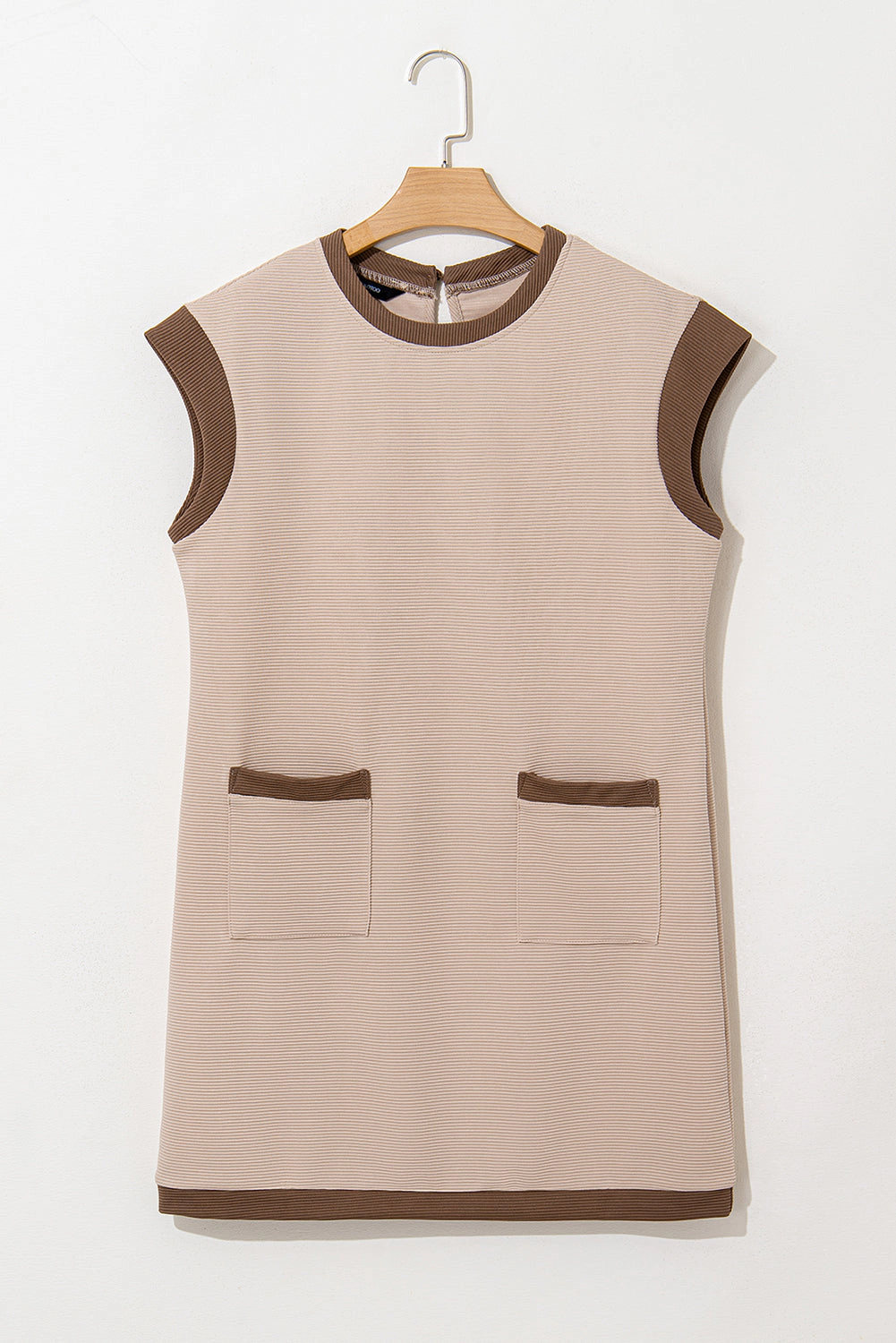 Threaded Pear Women's Karsyn Trim Shift Mini Dress