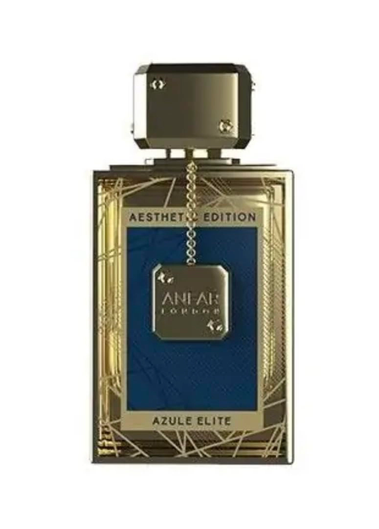 Anfar London Azule Elite Extrait de Parfum for Men, Woody Floral Spicy, 3.4 oz Spray