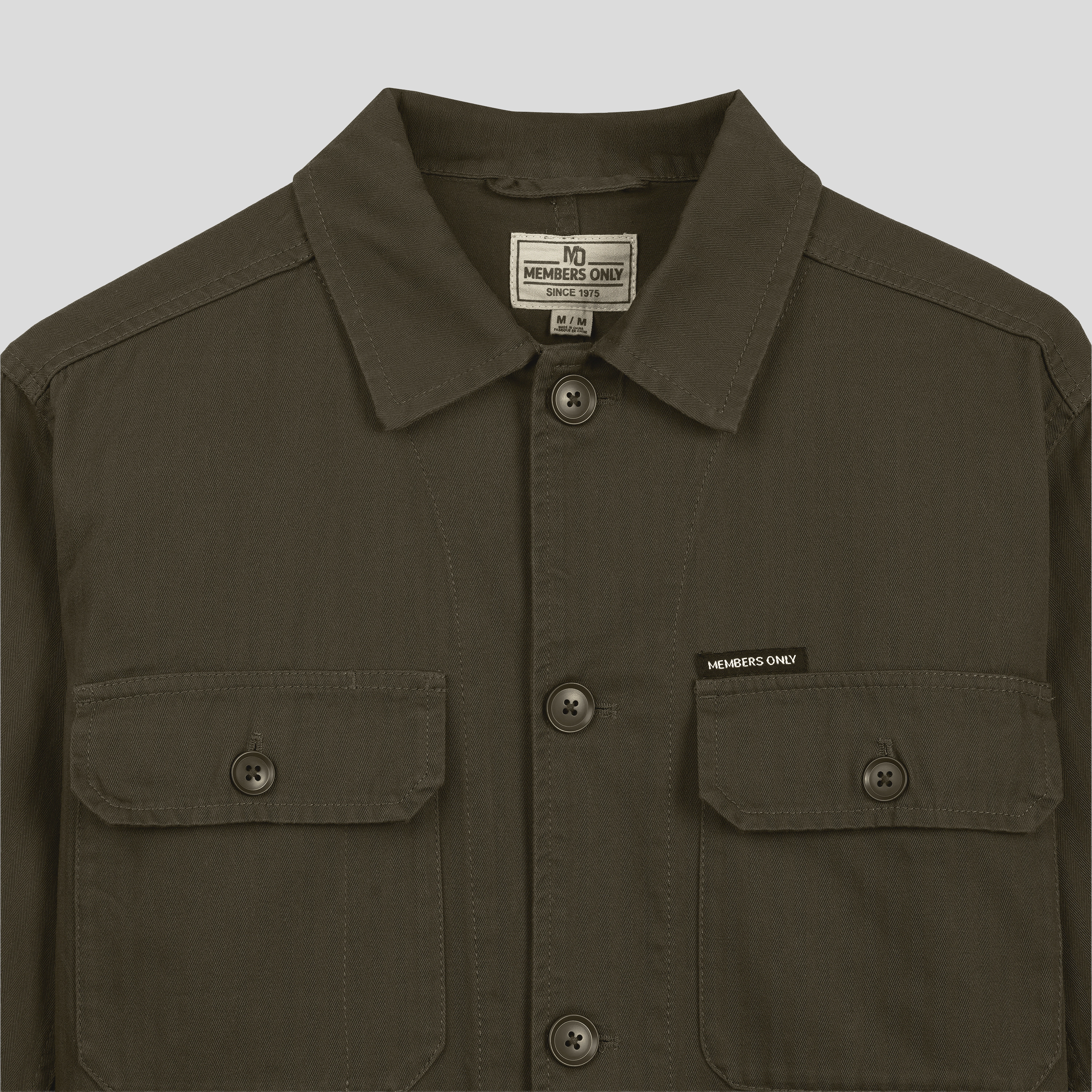 Members Only Men's Shirt Jacket