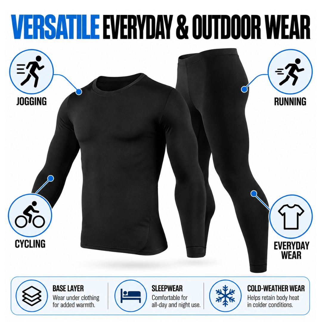 Men’s Thermal Underwear Set