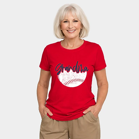 Simply Sage Market - Grandma Baseball - Women's Short Sleeve Graphic T-Shirt