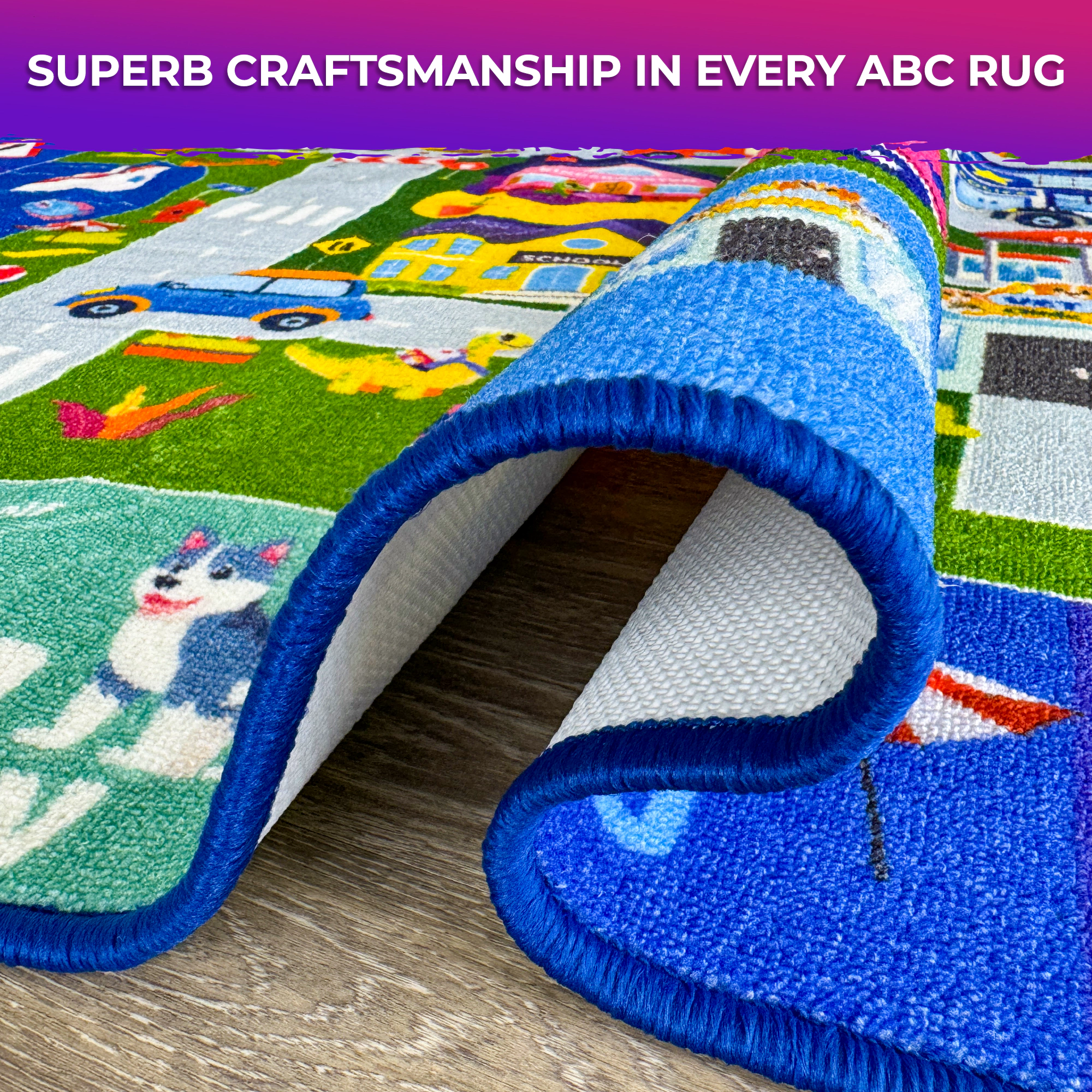 QUOKKA Baby Mats for Playtime & Activities Babies 6-12 Months – Super Soft Floor Play Toddlers 1-3