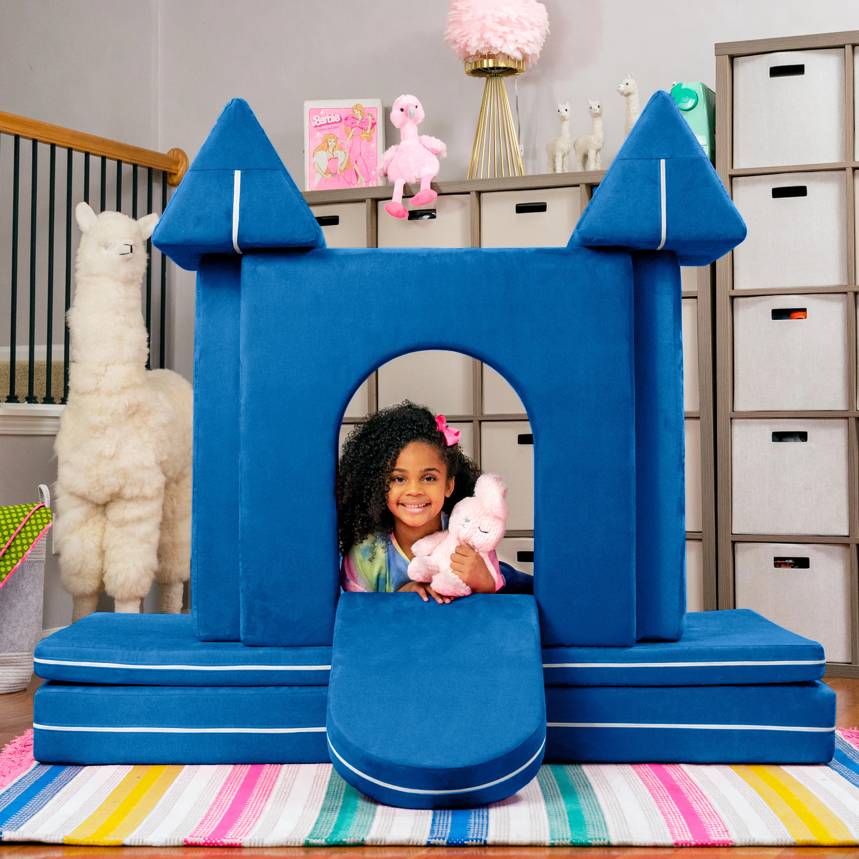 Zipline Playscape Castle Gate - Playtime Furniture for Imaginative Kids