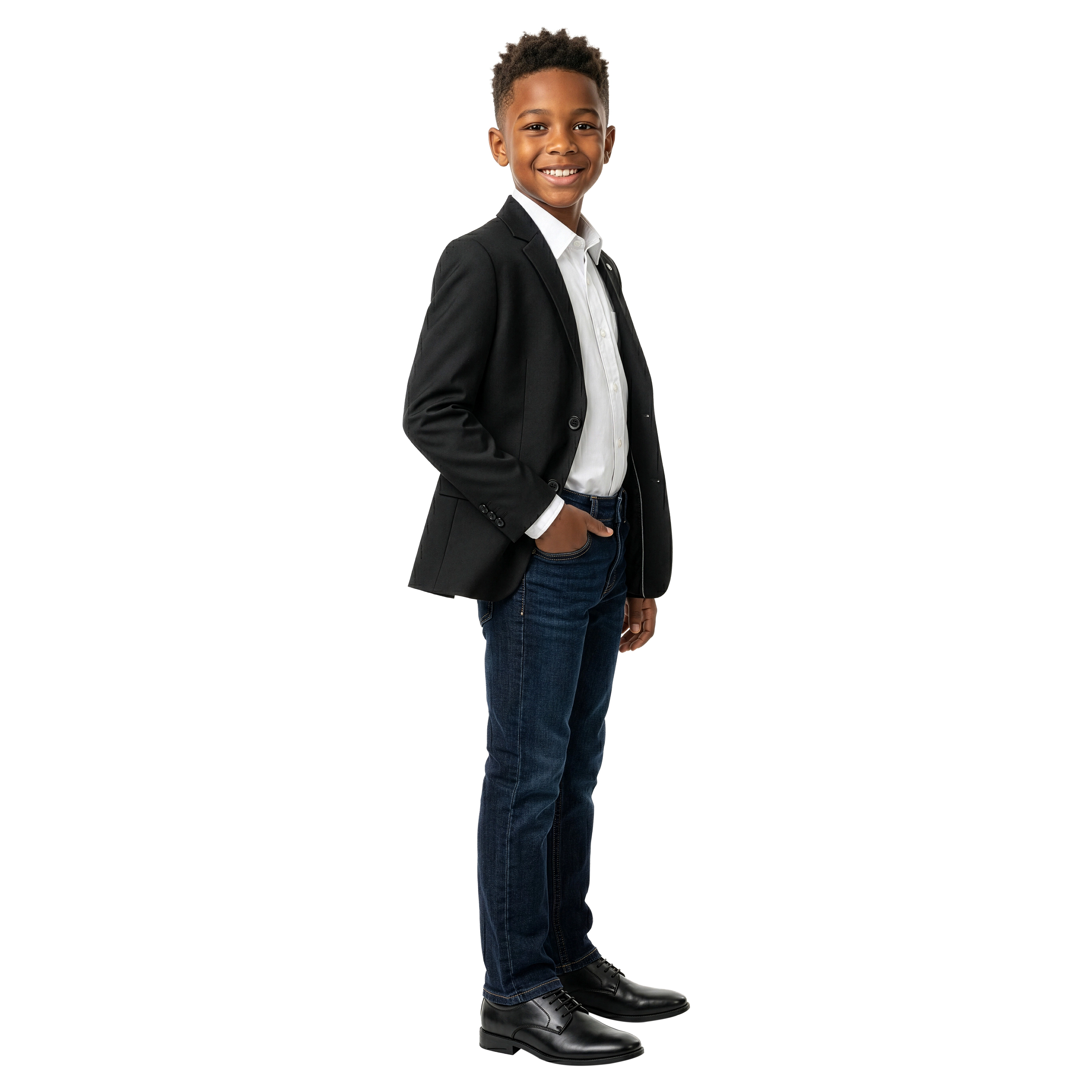 Zegarie Little & Big Boys Tailored Fit Suit Separates Jacket Only