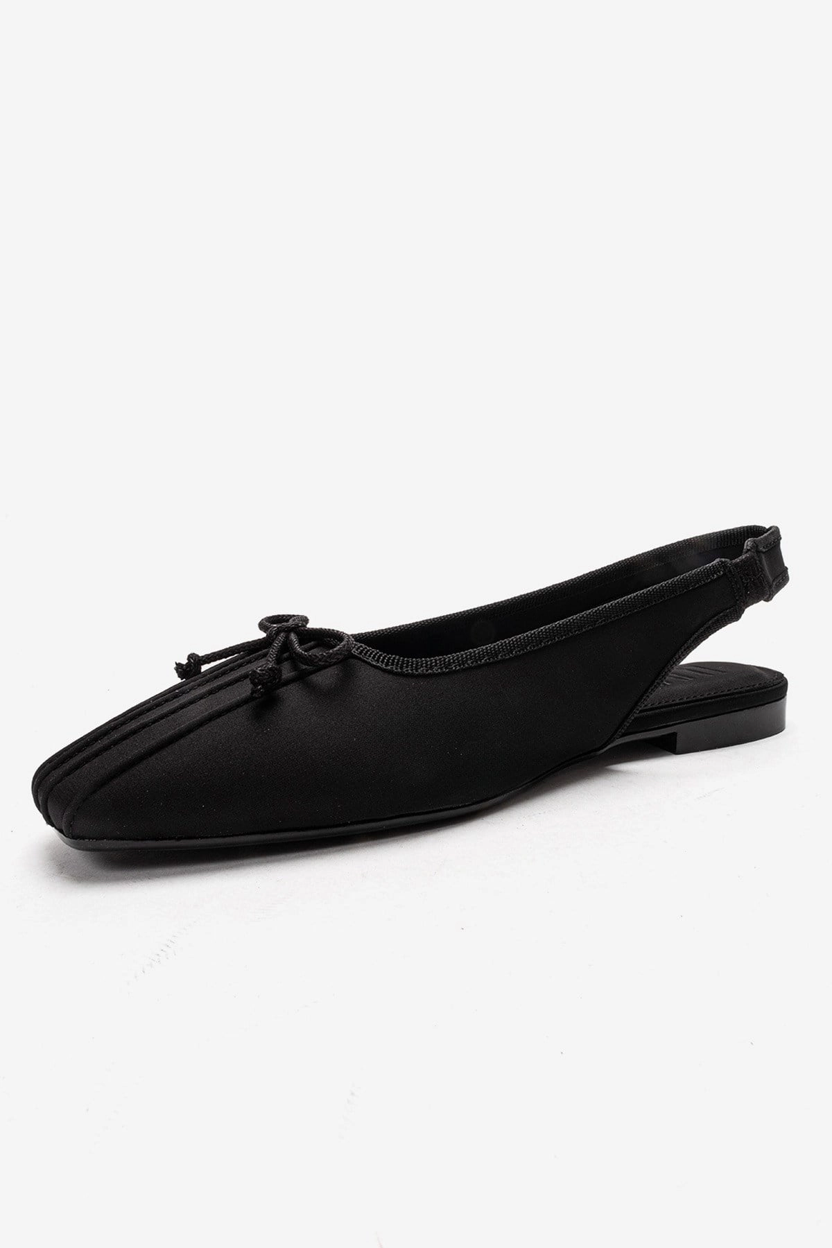 Prologue Shoes Womens Zelvia Bow Slingback Ballet Flat