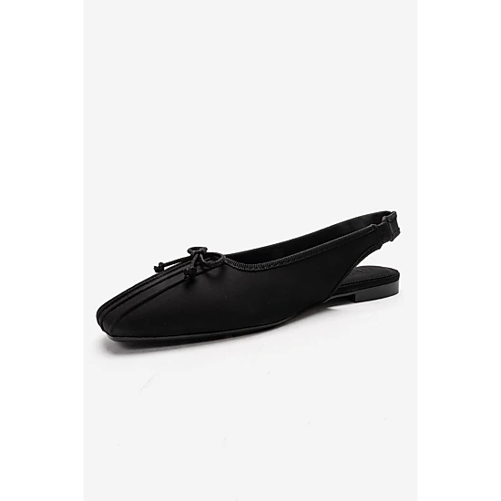 Prologue Shoes Womens Zelvia Bow Slingback Ballet Flat