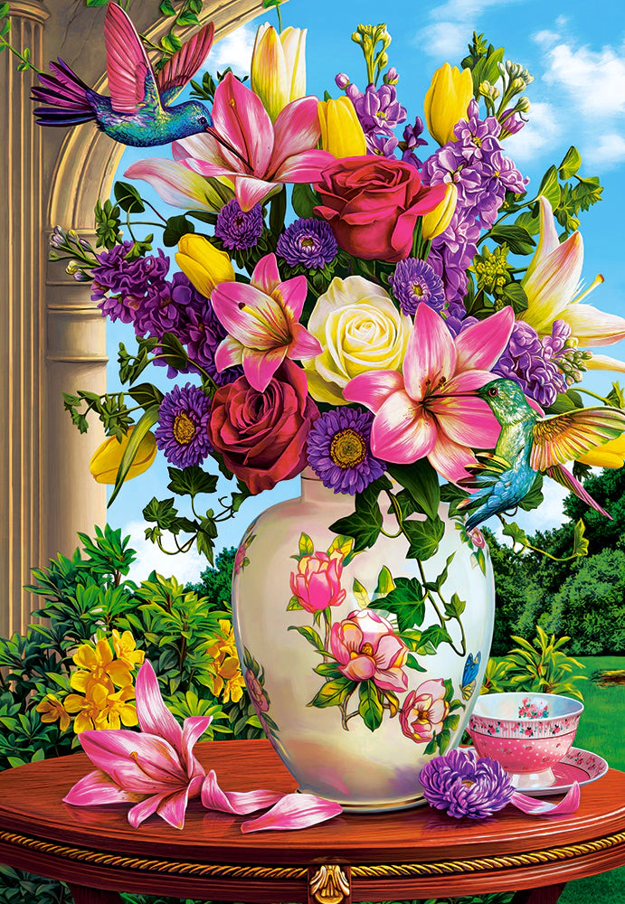 CASTORLAND 1500 Piece Jigsaw Puzzles, Seduced by Nature, Flower puzzle, Still nature, Adult Puzzle, C-152032-2