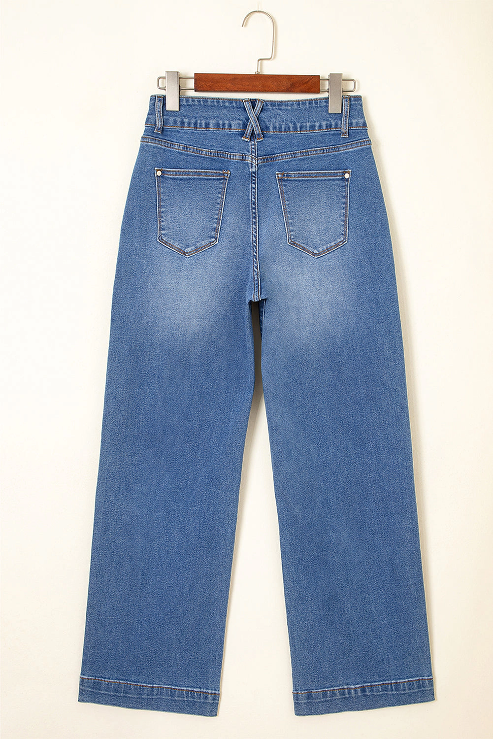 Threaded Pear Women's Mikaela Fly Straight Leg Jeans