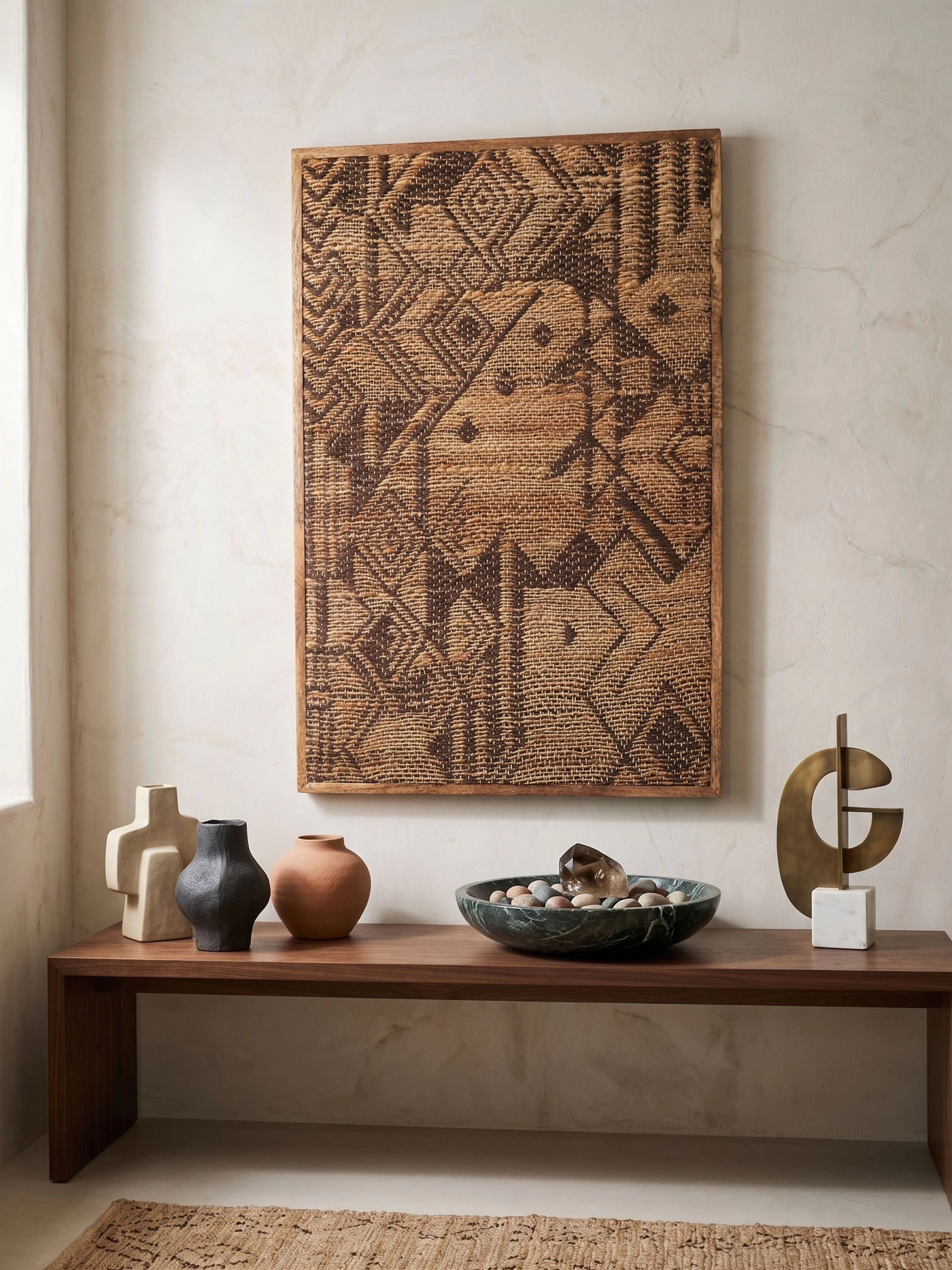 GAURI KOHLI Madagascar Zana Tufted Wall Art