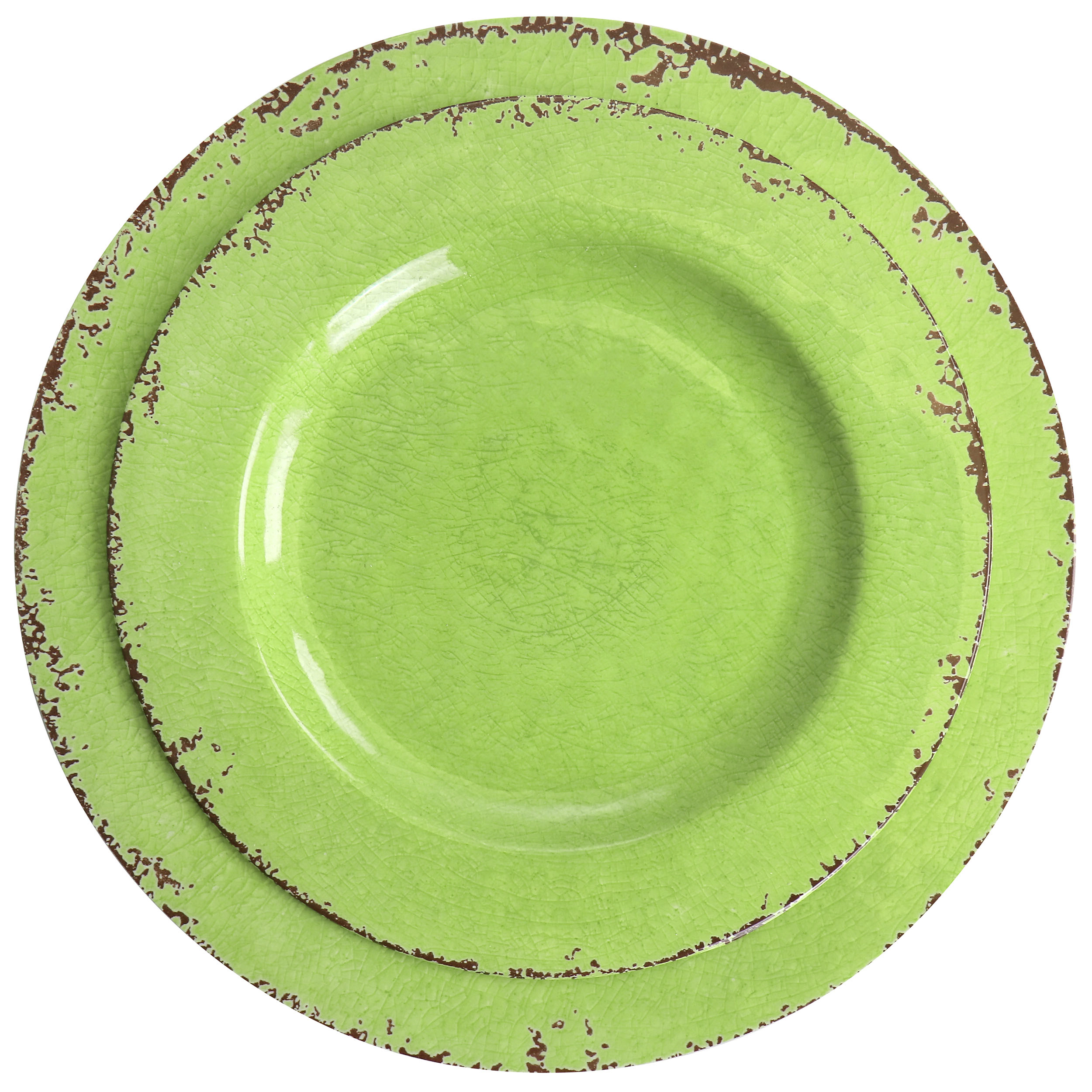 Gibson Mauna 12 Piece Melamine Dinnerware Set