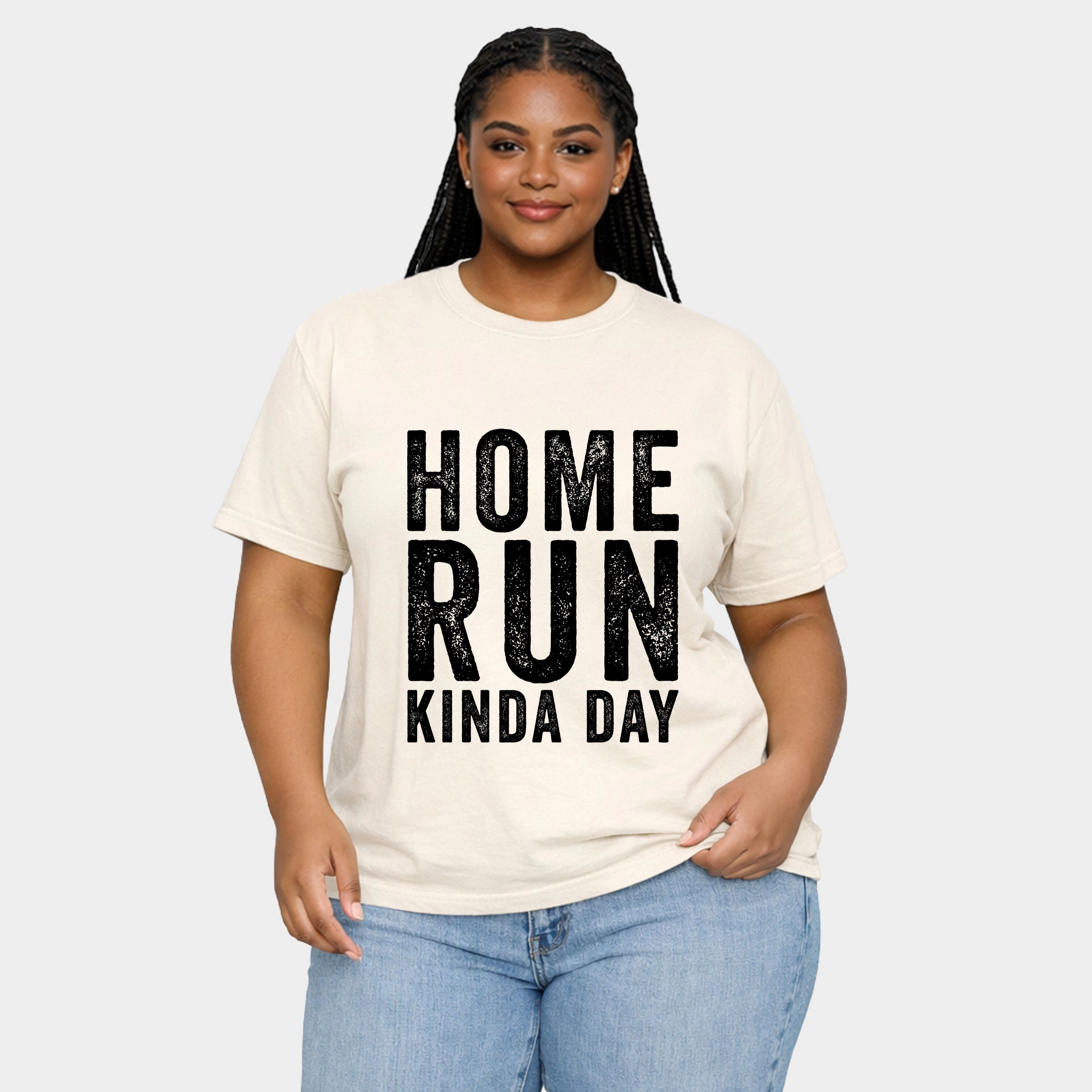 Simply Sage Market - Home Run Kinda Day - Women's Plus Sized
