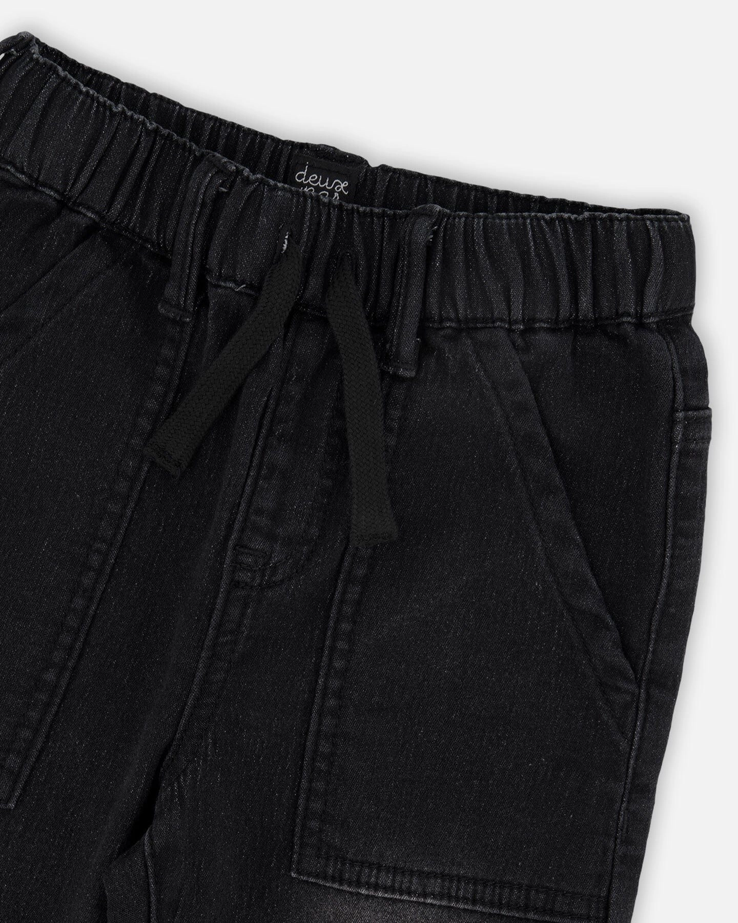 Deux par Boys Stretch French Terry Denim Jogger