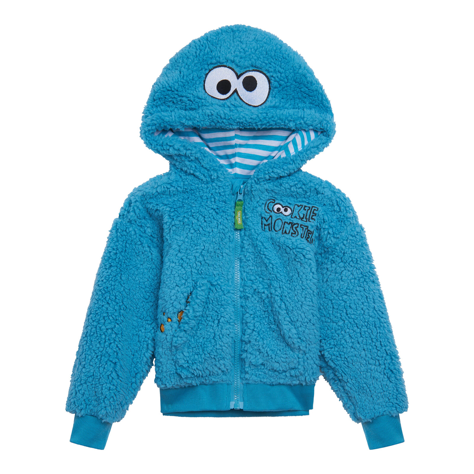 Sesame Street Cosplay Fleece Zip-Up Hoodie
