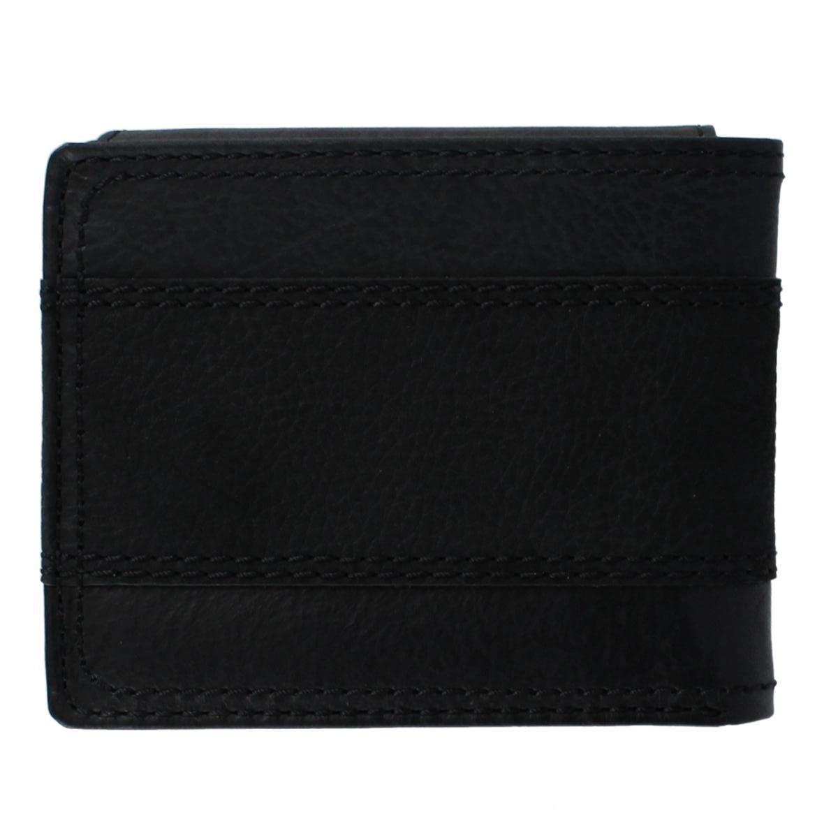 Columbia Men's Leather RFID Two Tone Bifold Wallet