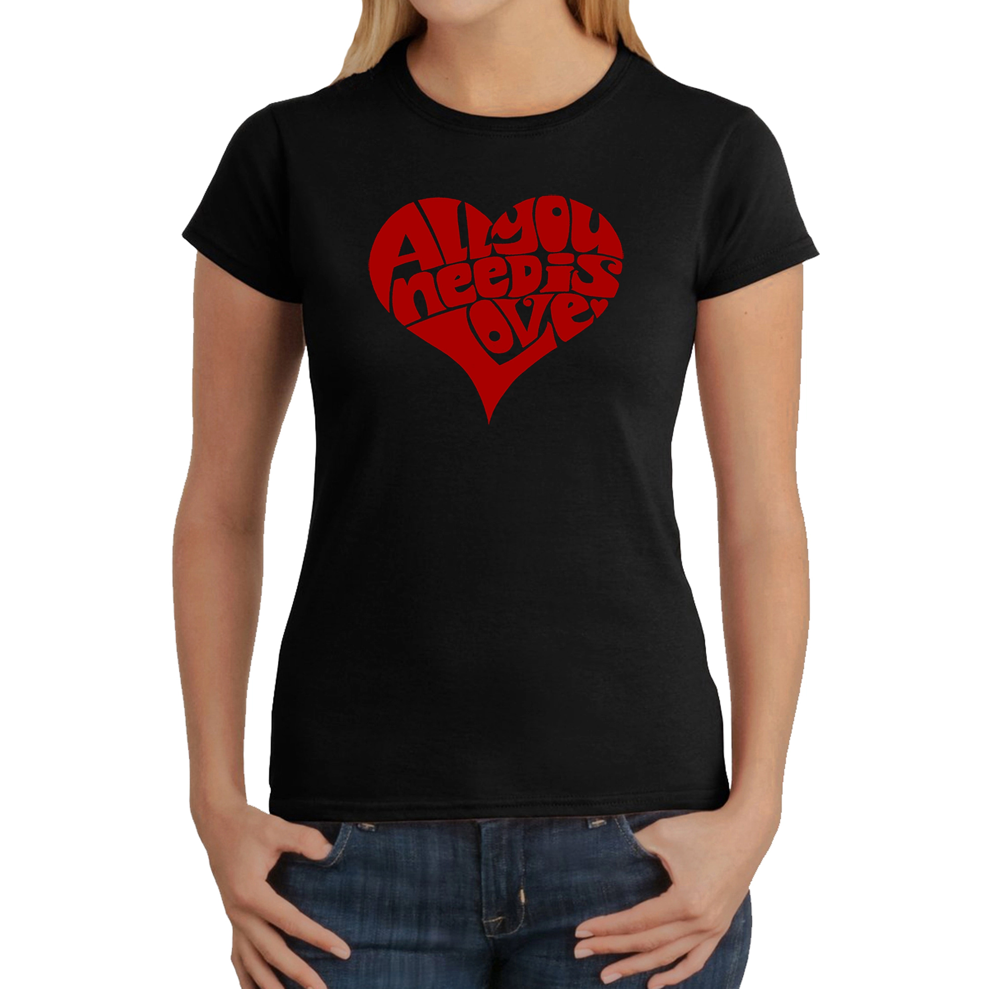 LA Pop Art Women's Word T-Shirt
