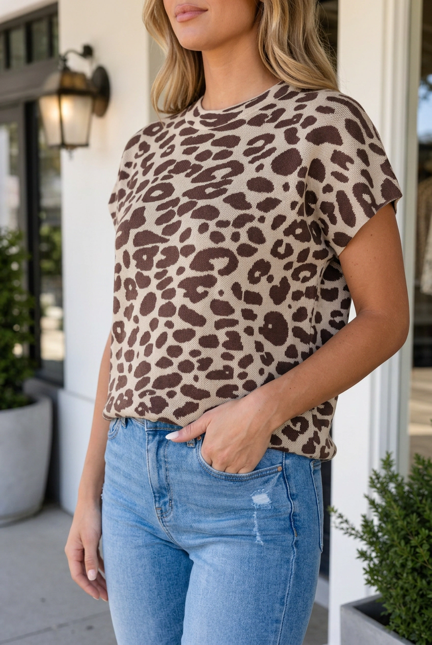 Threaded Pear Patience Loose Pullover Sweater