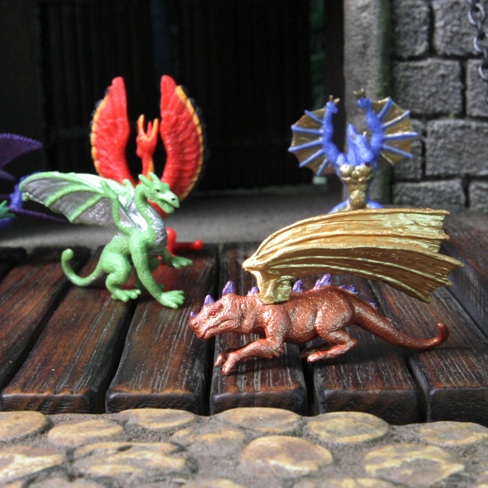 Safari Ltd. - Lair of the Dragons 1 Designer Toob-contains 6 Mini Figurines