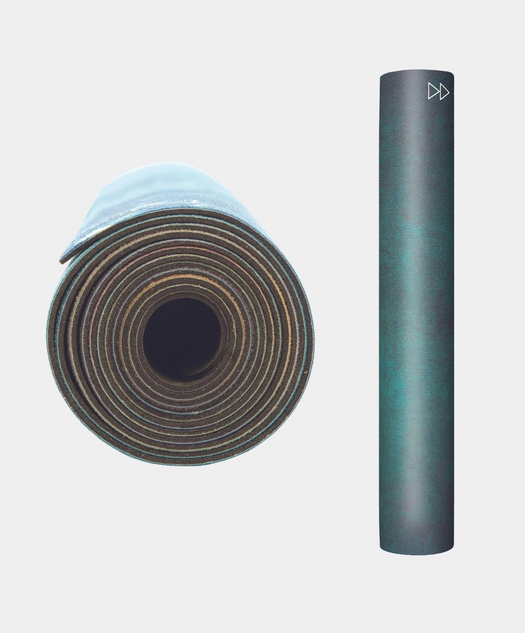 Yoga Design Lab Combo Mat 1.5mm - Microfiber Top, Natural Rubber Base