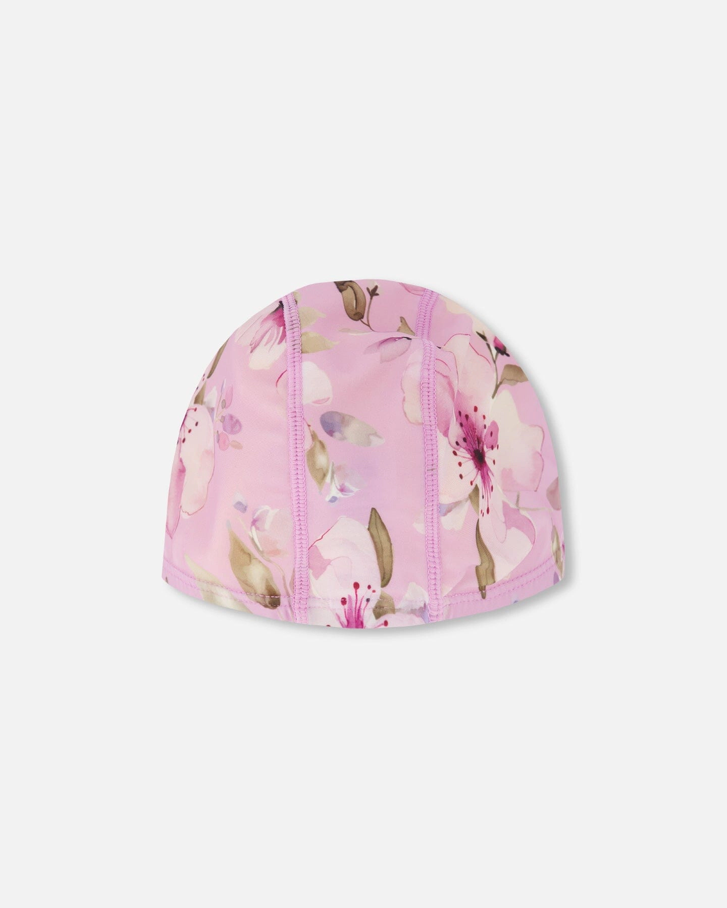Deux par Deux Girls Swim Cap Flower Print