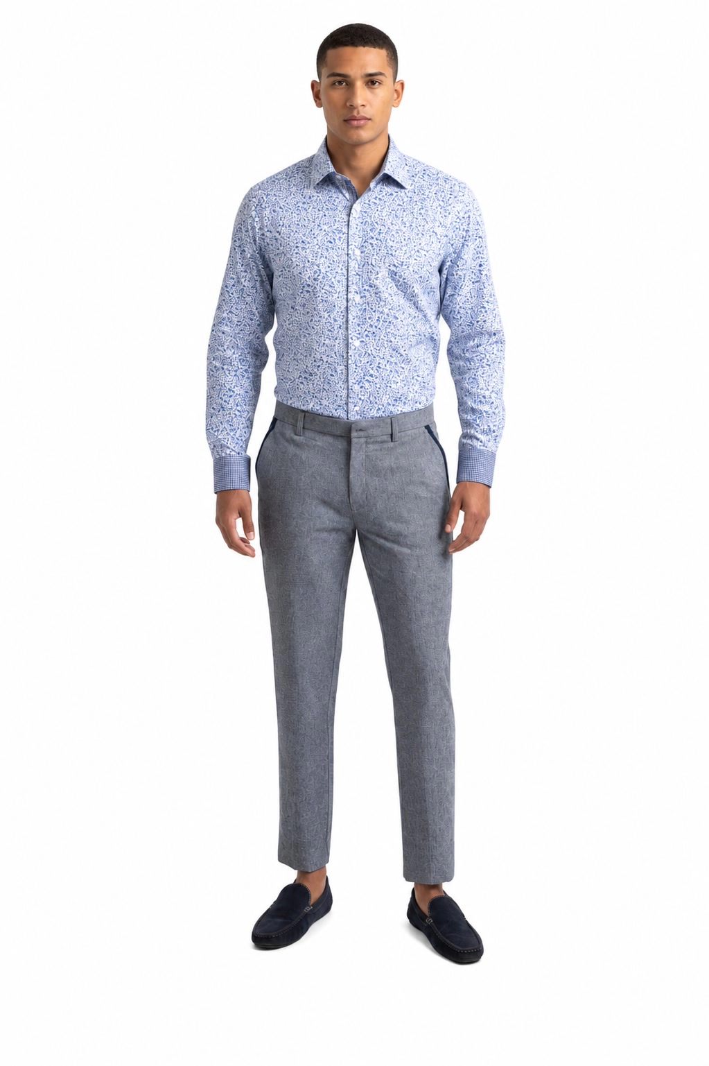 Elie Balleh Men's Casual Slim Fit Pants
