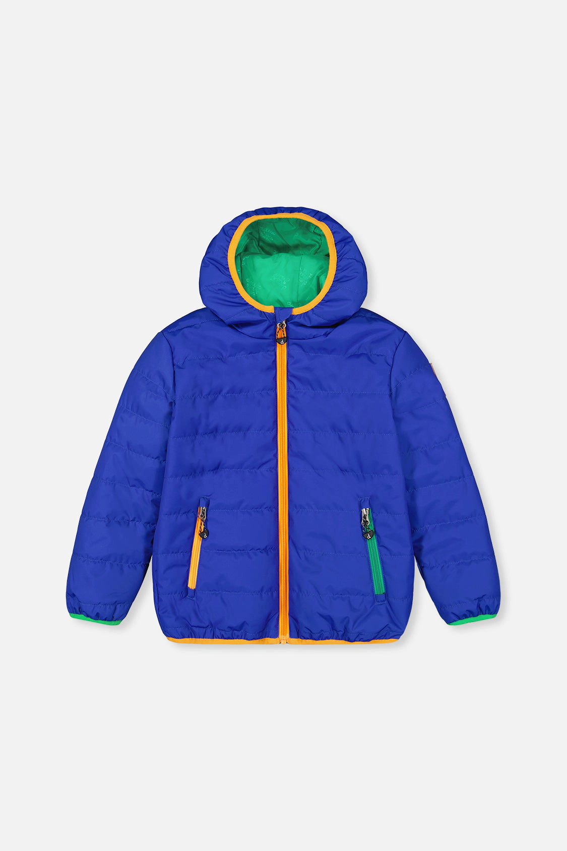 Deux par Boys Hooded Quilted Mid-Season Jacket