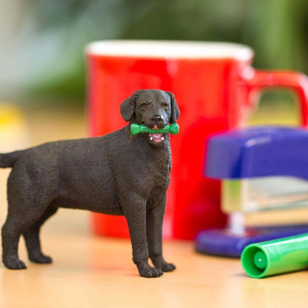 Safari Ltd. - Black Labrador Kids Toy Figure