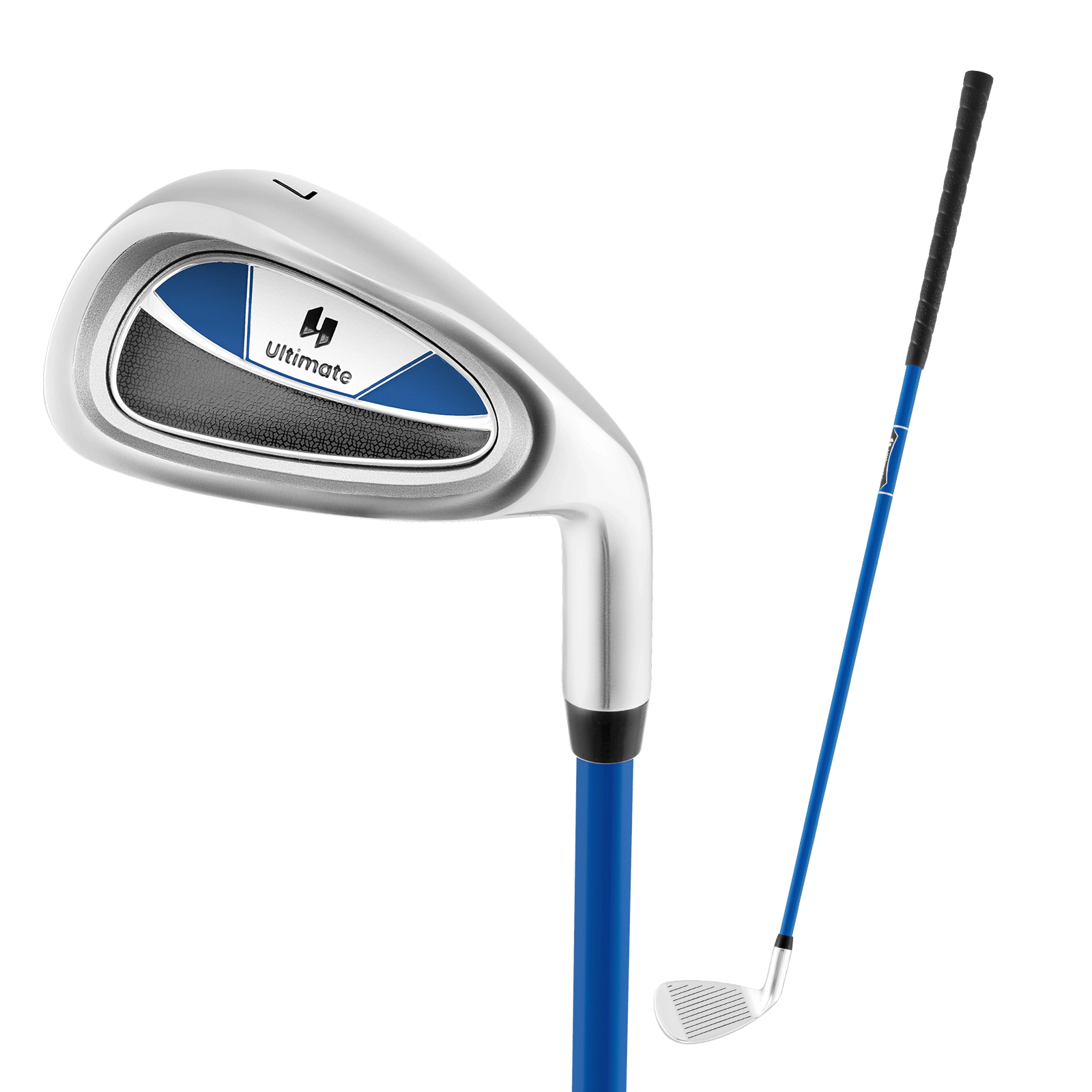 LJG Junior #7 Iron for Kids with Fiberglass Shaft and Headcover