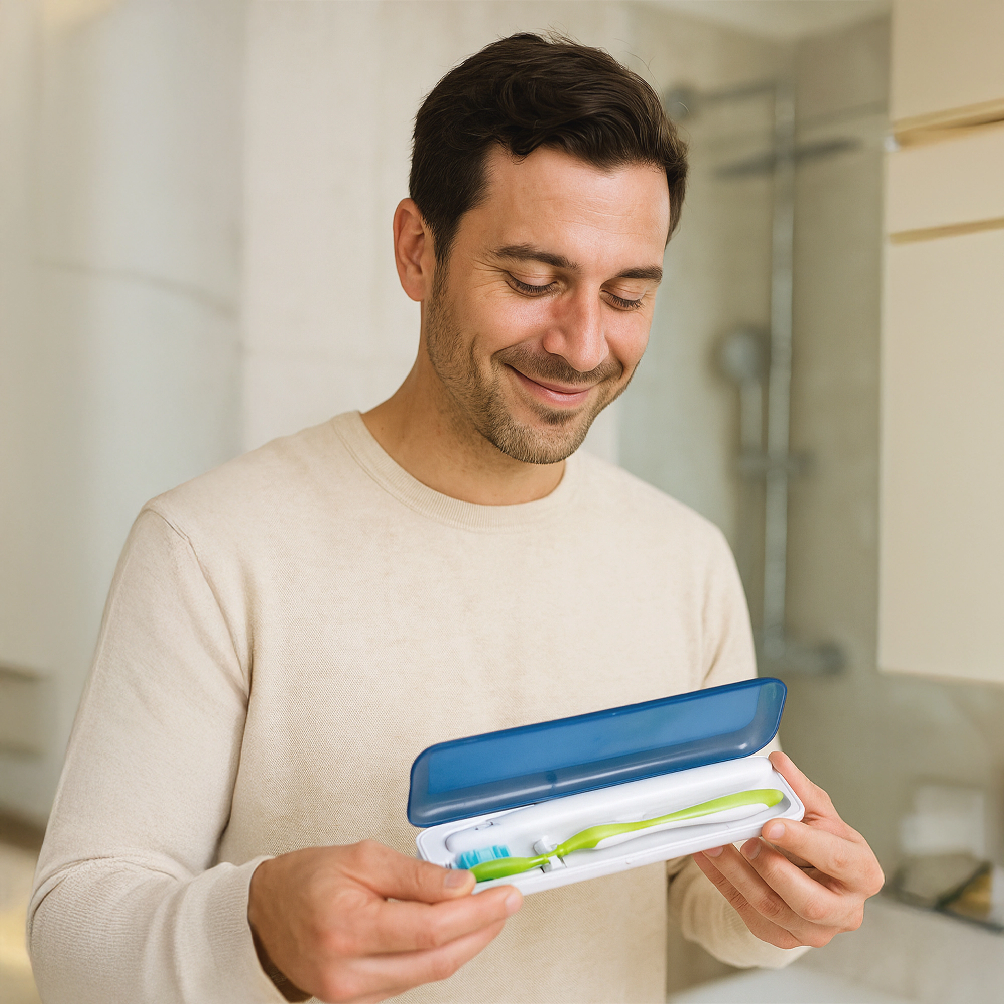 Pursonic Unisex 3-Pack Portable UV Toothbrush Sanitizer Bundle – Compact Protection for a Cleaner Smile