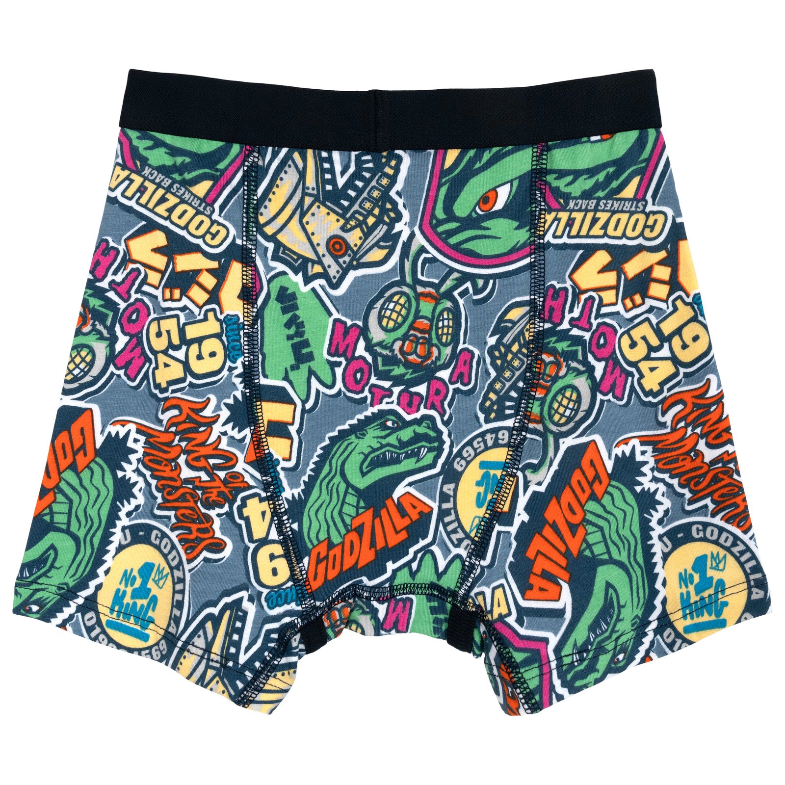 Godzilla Boys' Sensory Friendly 3-Pack Boxer Briefs
