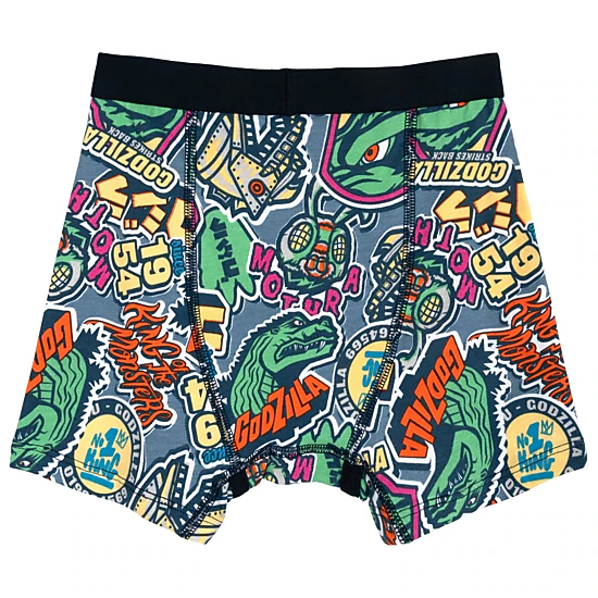 Godzilla Boys' Sensory Friendly 3-Pack Boxer Briefs