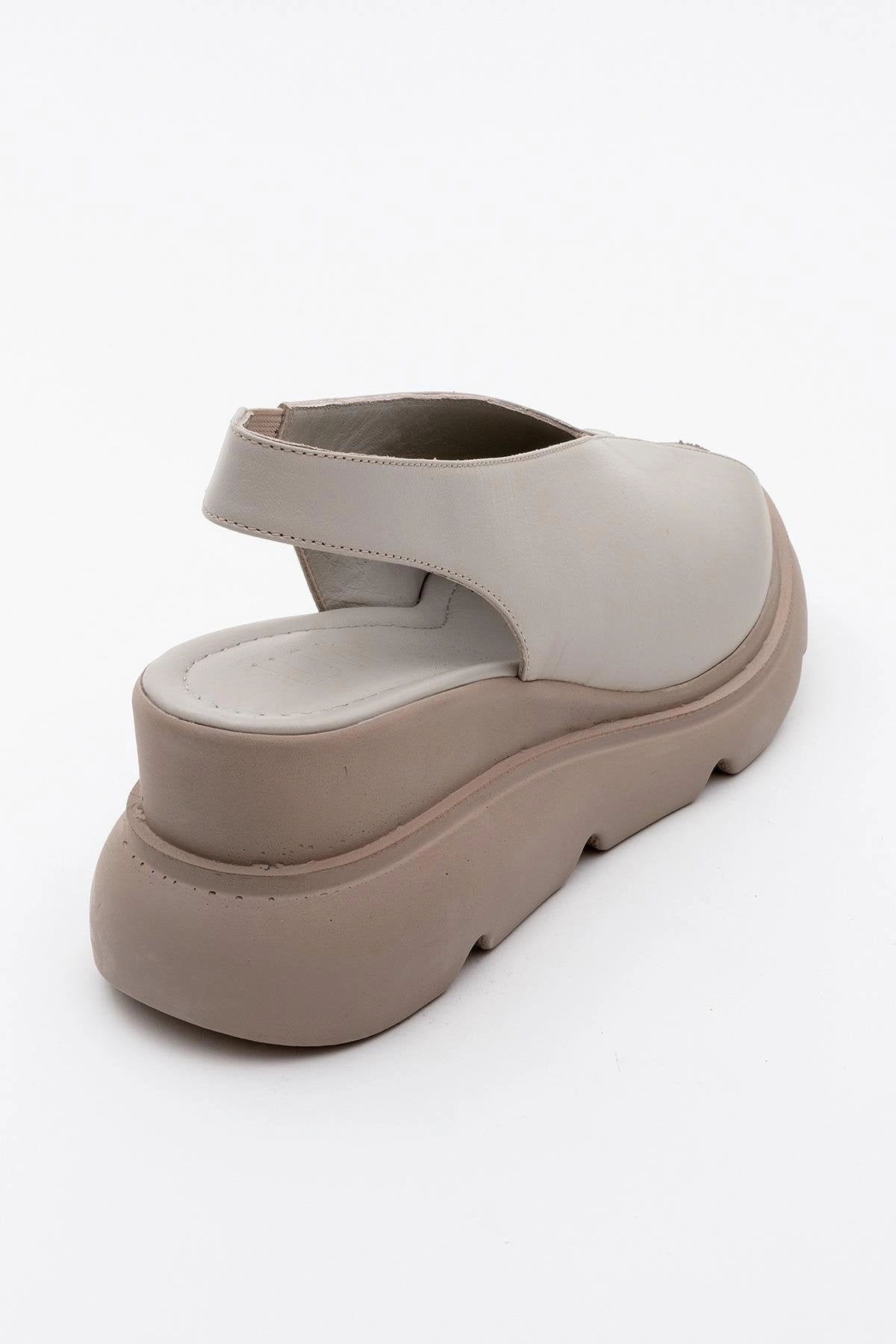 Forever & Always Womens Sam Leather Platform Sandals