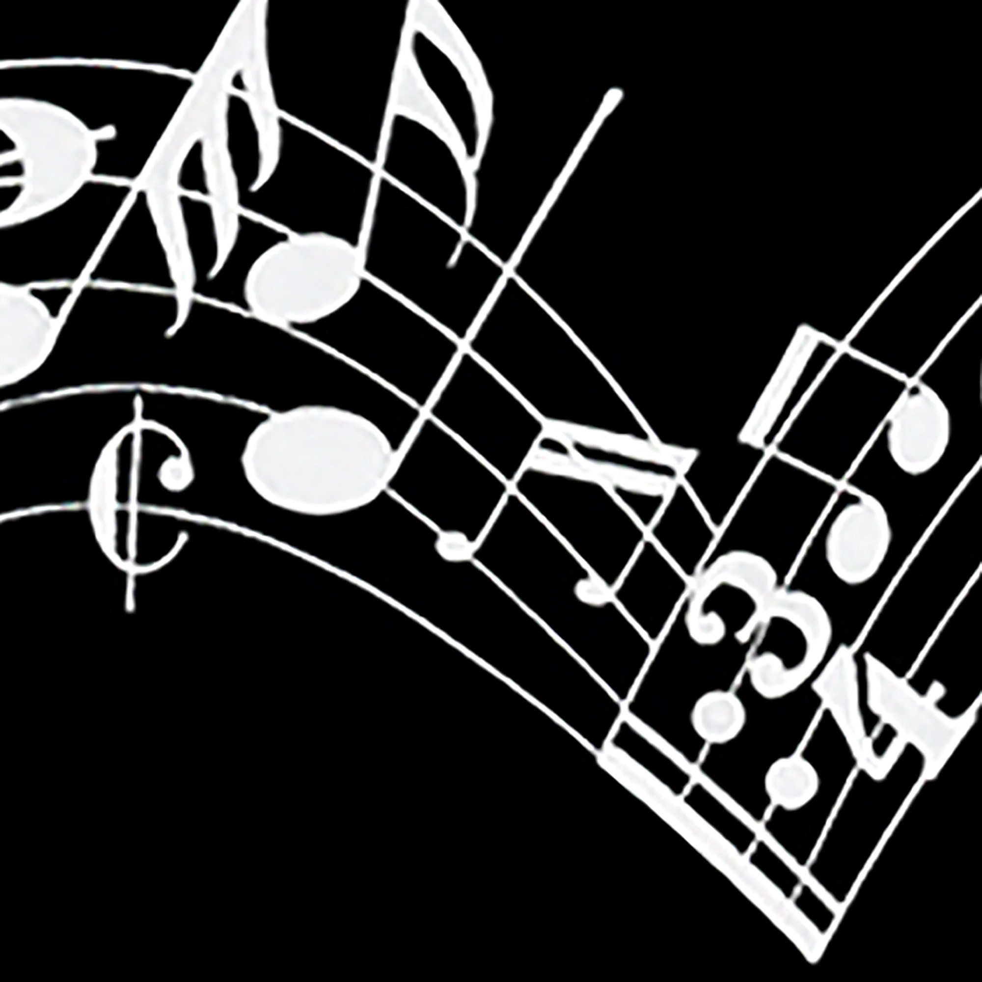 LA Pop Art Sheet Music Heart - Men's Word Hooded Sweatshirt