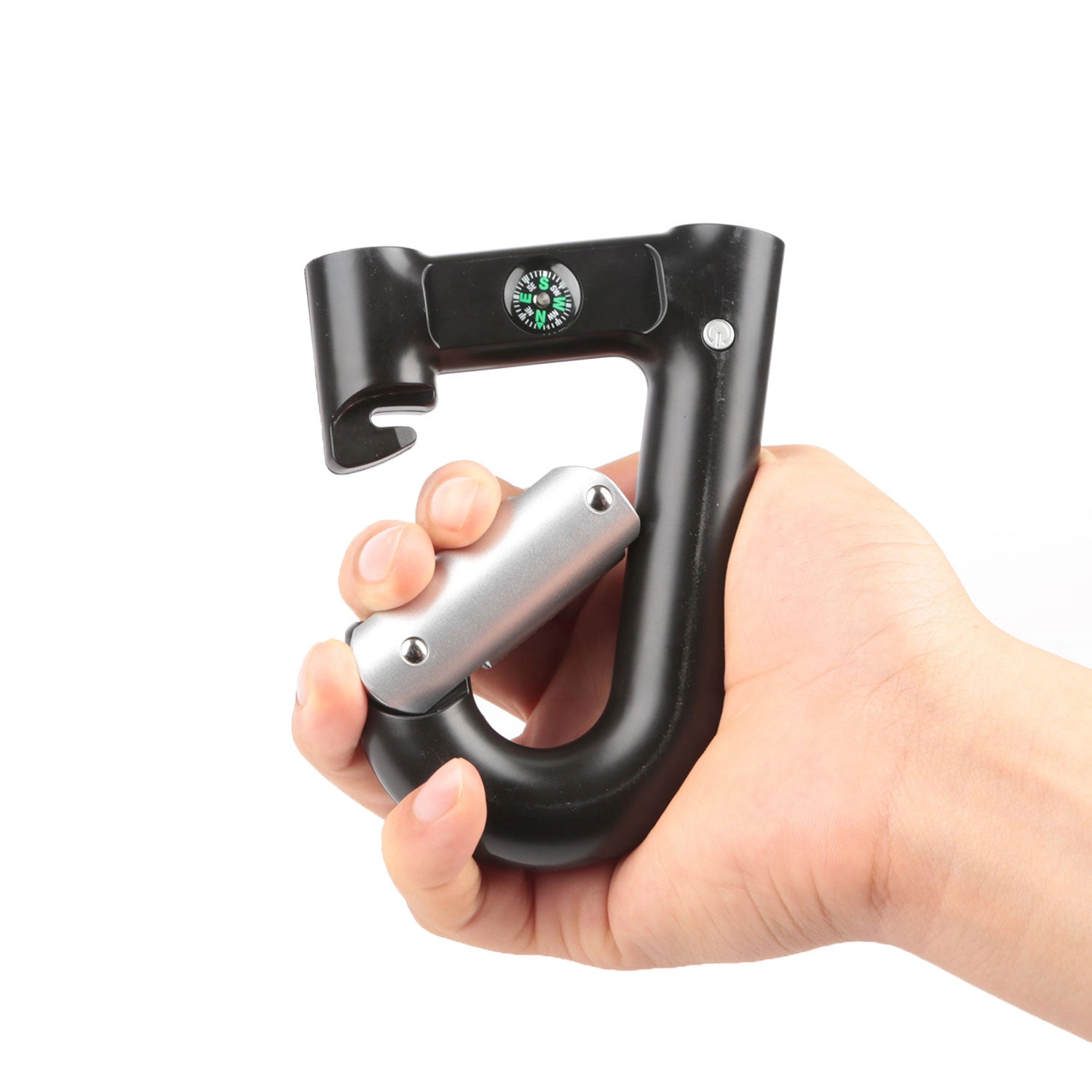 GBruno 2200mAh Carabiner Power Bank With Flashlight