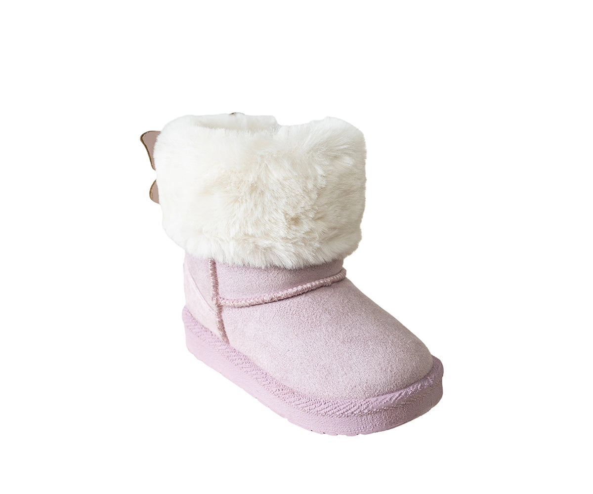 Bebe Girl's Toddler Faux Fur Winter Boots
