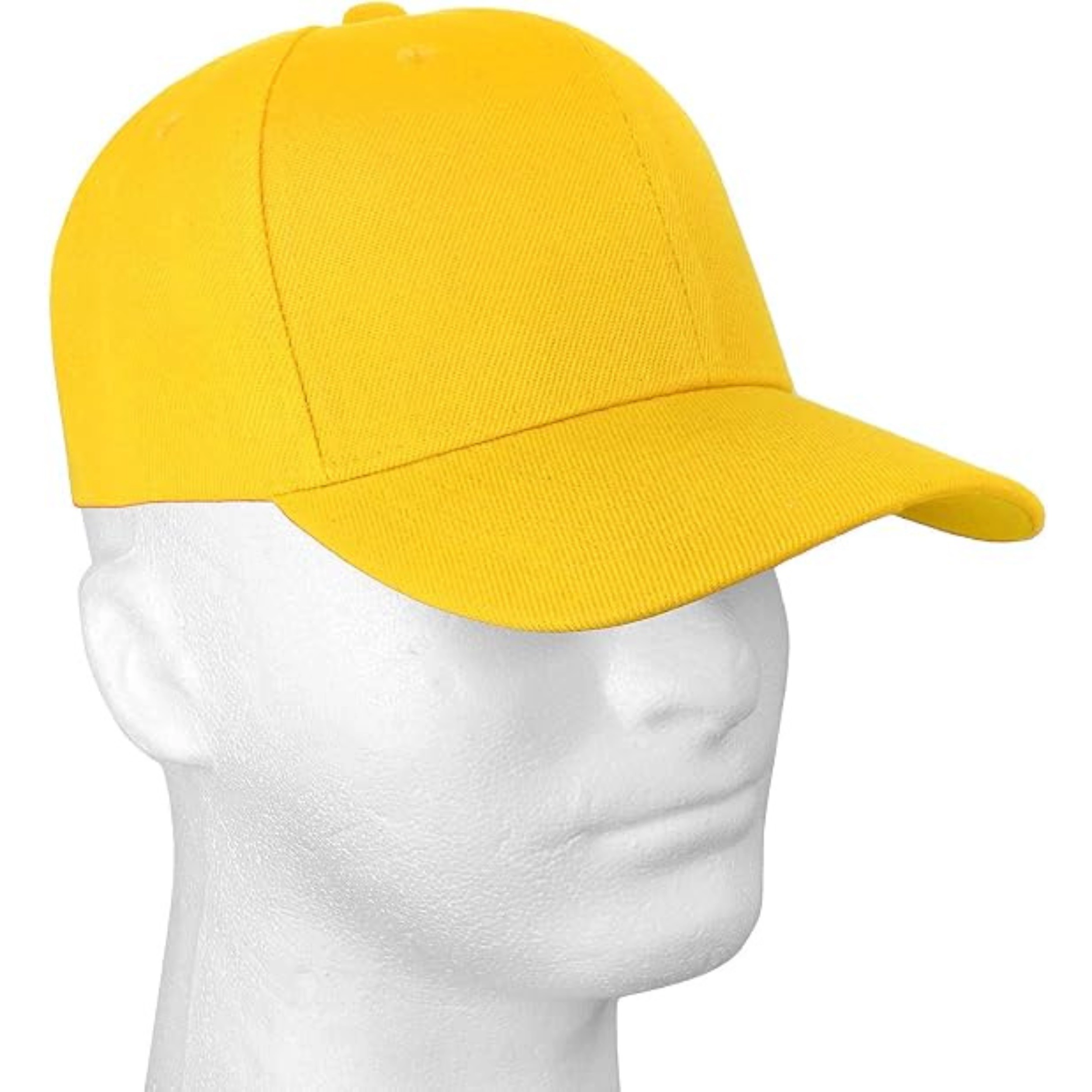 SS Design Adjustable Baseball Cap for Running Workouts Yellow