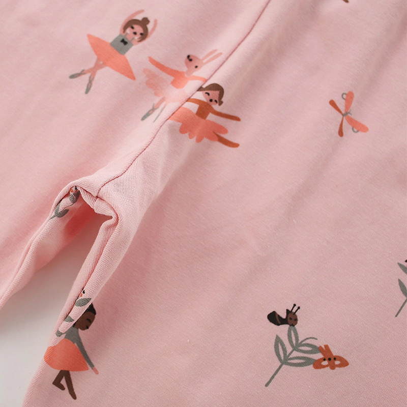 MyKids-USA Autumn Arrival Baby Kids Girls Cartoon Ballerina Cute Pants