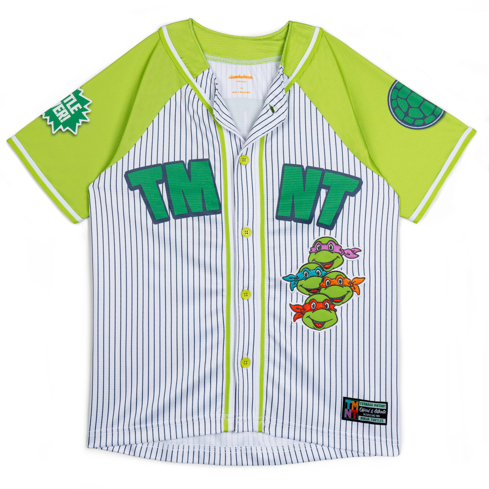 Teenage Mutant Ninja Turtles Boys' Athletic Baseball Jersey