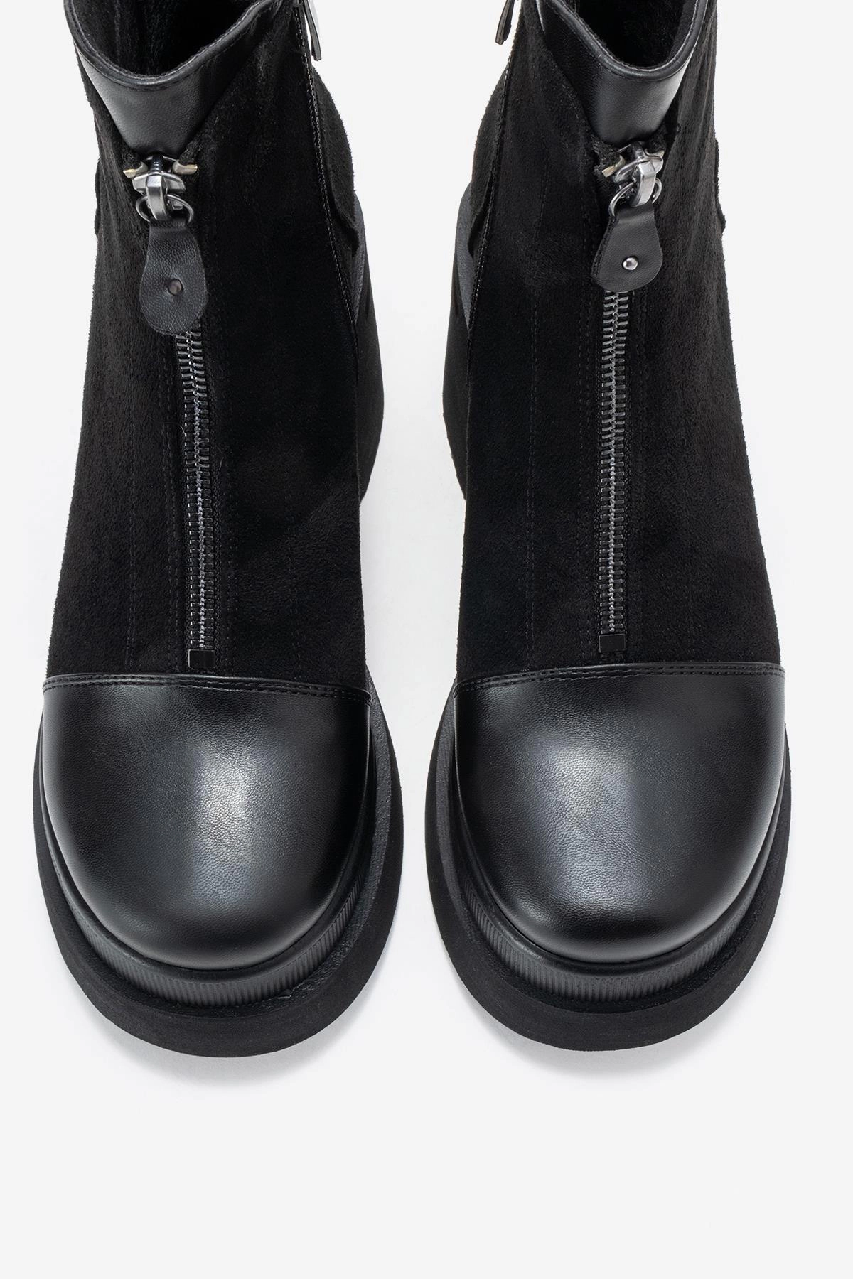 Prologue Shoes Womens Ardenne Platform Zip Boot