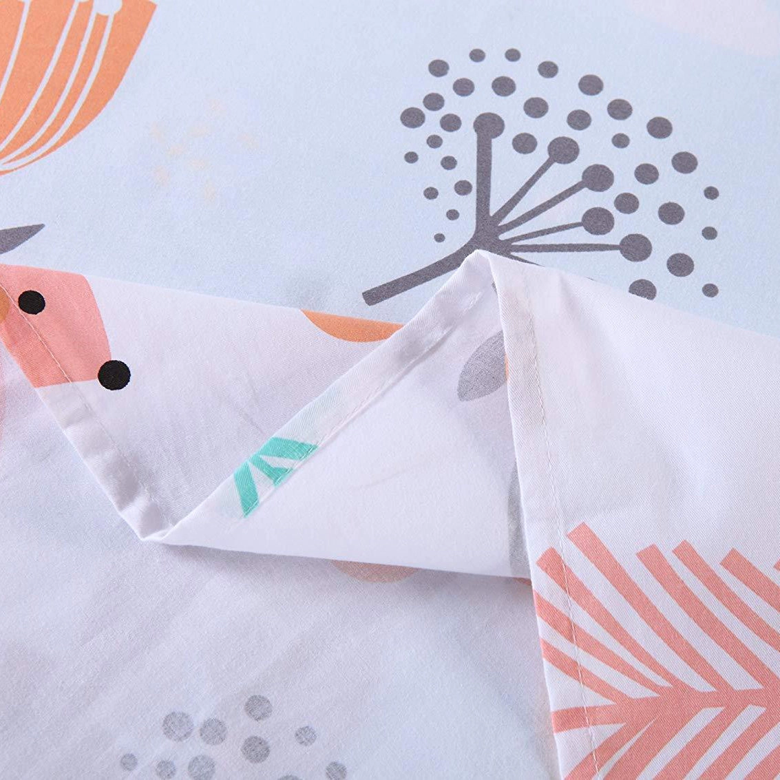 MarCielo 3/4 Piece Kids Deer Sheet Set, Soft Breathable Cotton Bedding