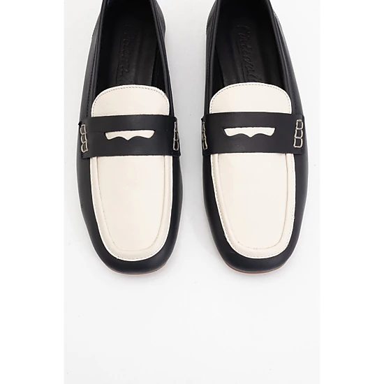 Forever & Always Womens Skye Leather Loafers