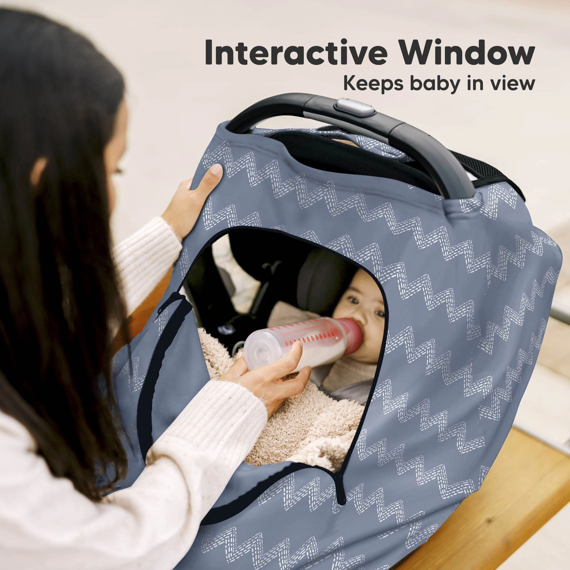 KeaBabies Warmzy Baby Car Seat Cover