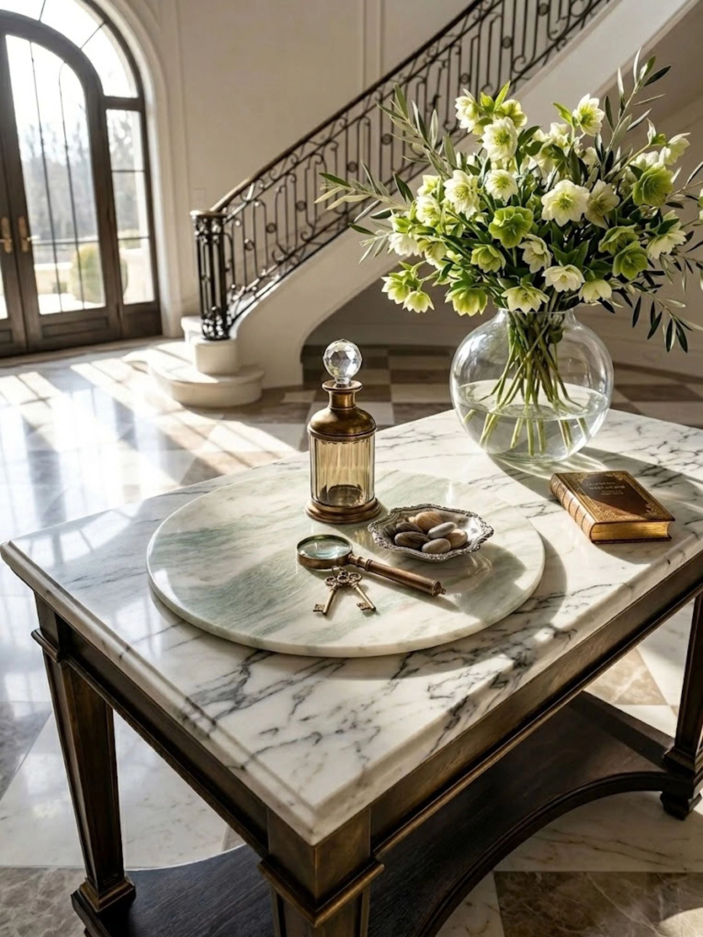 GAURI KOHLI Moonlight Onyx Tray
