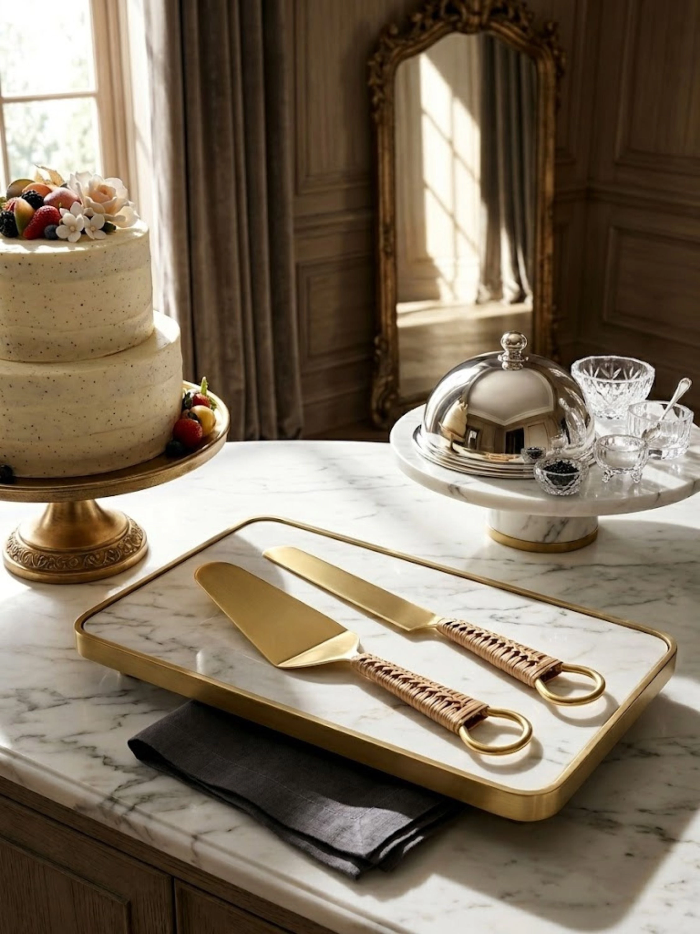 GAURI KOHLI Helsinki Cake Servers