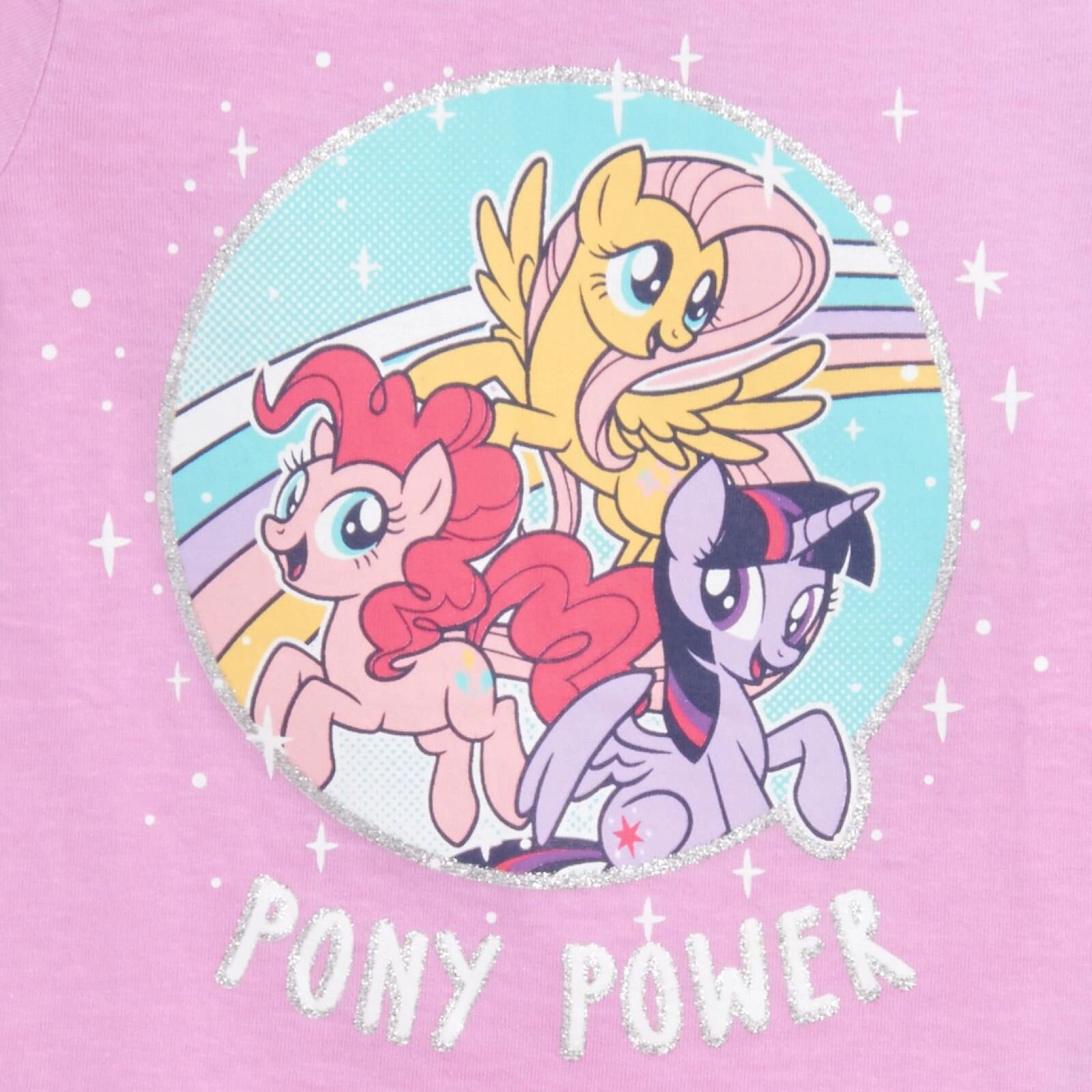 My Little Pony Girls' Glitter 3-Pack T-Shirts
