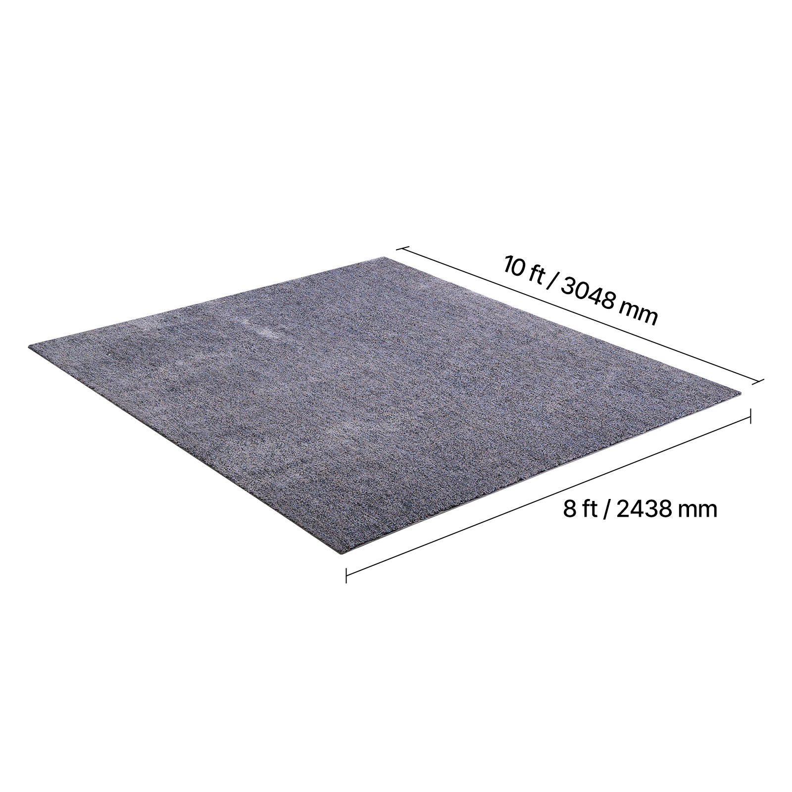 HONGGE Indoor Plush Area Rugs Plush Carpet Area Rugs Furry with Long Plushs Pile Thick & Durable High-Pile Rug for