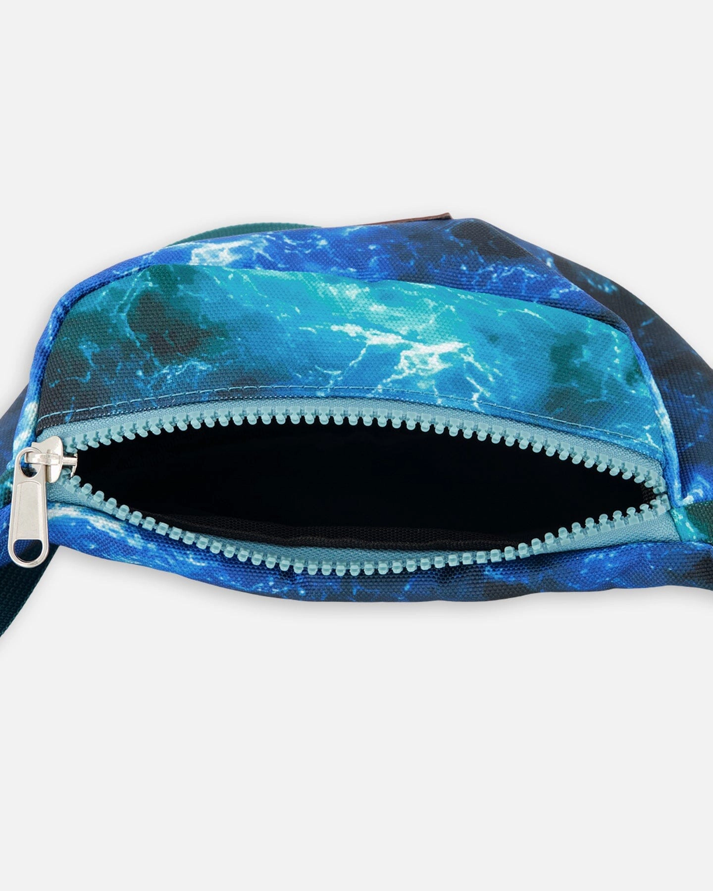 Deux par Deux Boys Fanny Pack Wave Print