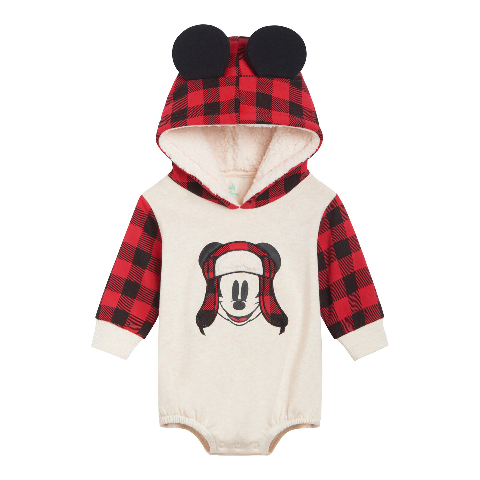 Disney Mickey Mouse Matching Family Holiday Fleece Hooded Pullover