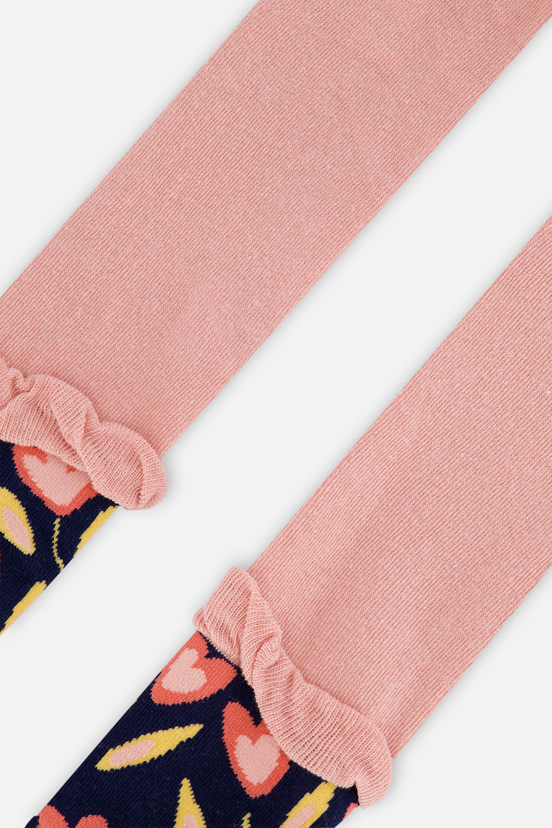 Deux par Girls Frilled Tulip Knit Tights