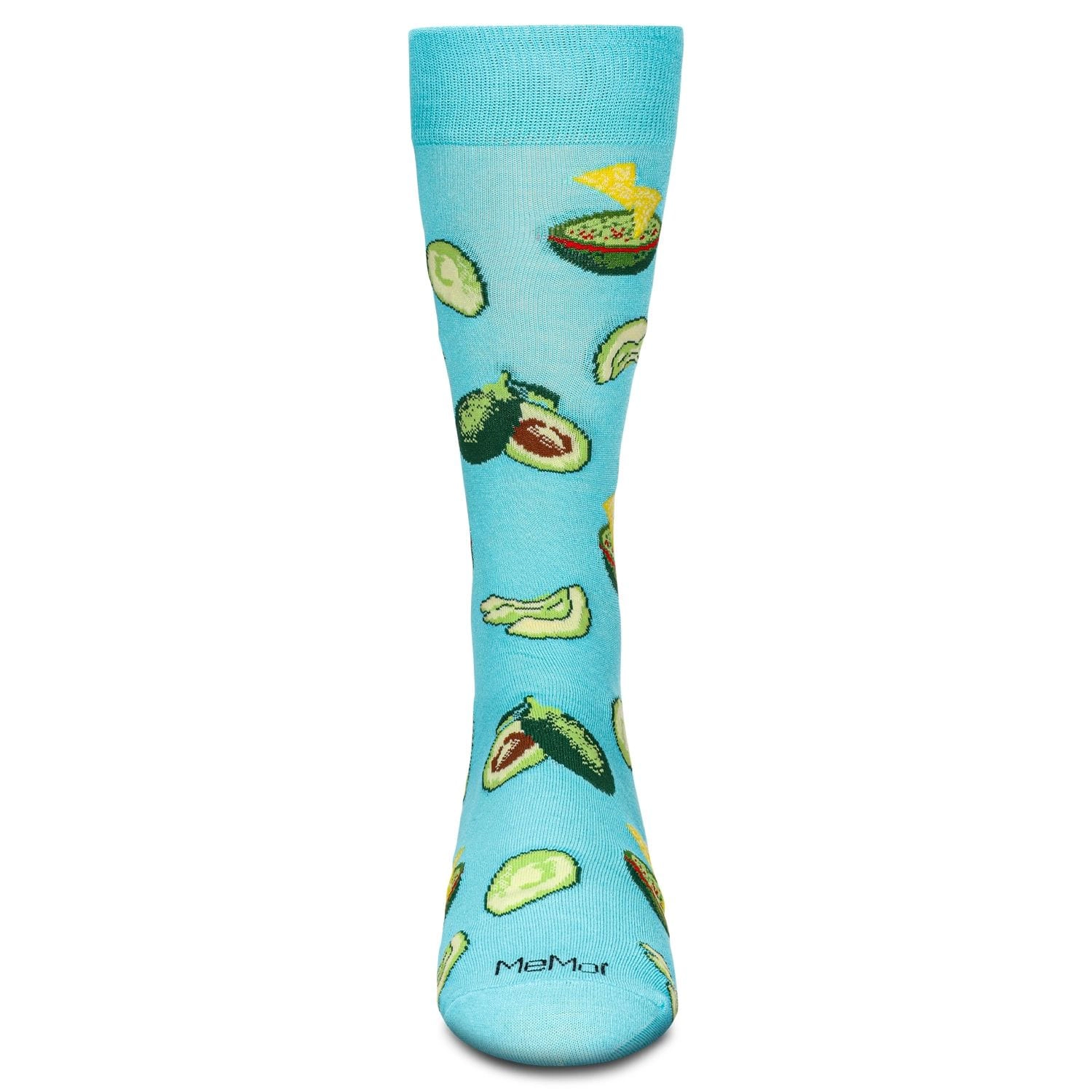 Memoi Men's Avocado Bamboo Crew Socks
